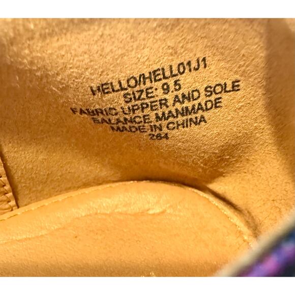 Madden girl hello floral tapestry  women’s size 9.5 flats - Picture 5 of 5